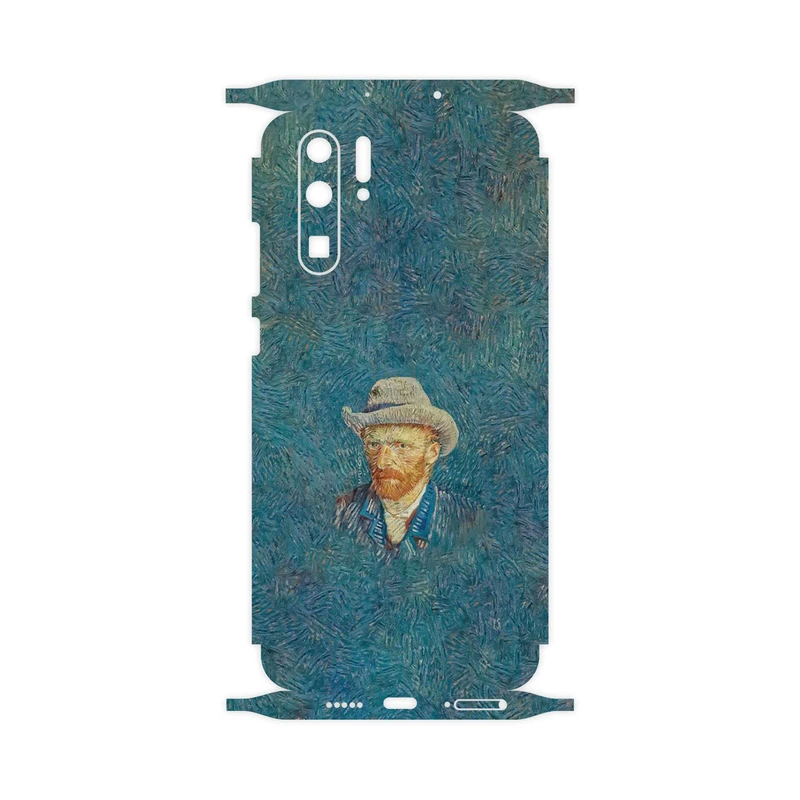 برچسب پوششی ماهوت مدل Self portrait with a gray felt hat-FullSkin مناسب برای گوشی موبایل هوآوی P30 Pro