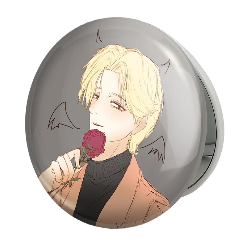 آینه جیبی خندالو طرح یوهان لیبرت انیمه مانستر Monster مدل تاشو کد 17118 