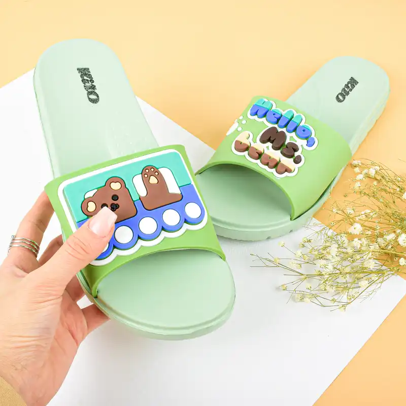 دمپایی زنانه کیتو مدل جغد کد 4002