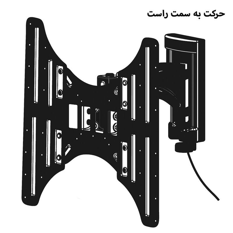 پایه دیواری تلویزیون کیپ مدل WLB152-400 مناسب برای تلویزیون های 14 تا 65 اینچ پایه دیواری تلویزیون کیپ مدل WLB152-400 مناسب برای تلویزیون های 14 تا 65 اینچ