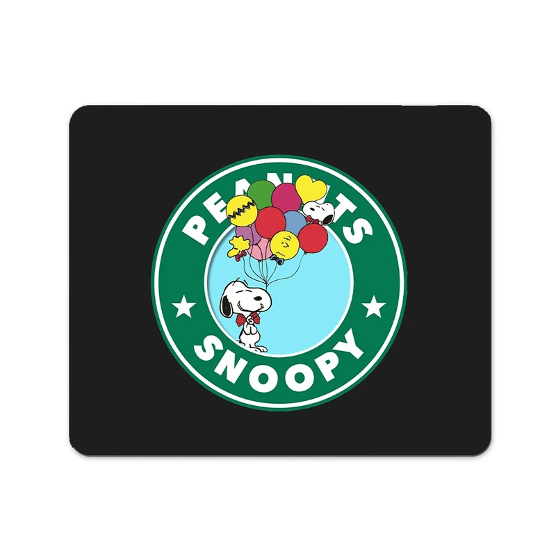 ماوس پد پاد آفرین مدل کارتونی اسنوپی کد P284 سایز 19*24 سانتی متر