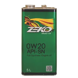 روغن موتور خودرو زیکو مدل 0W20-API SN حجم 5 لیتر