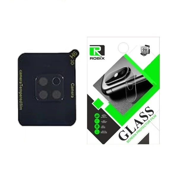 محافظ لنز دوربین  شیشه ای روبیکس مدل 3D سه بعدی مناسب برای گوشی موبایل شیائومی Redmi 10A