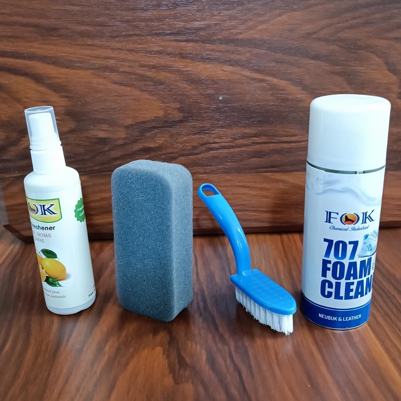 عکس شماره 3 : مجموعه تمیز کننده کفش مدل pak-fok