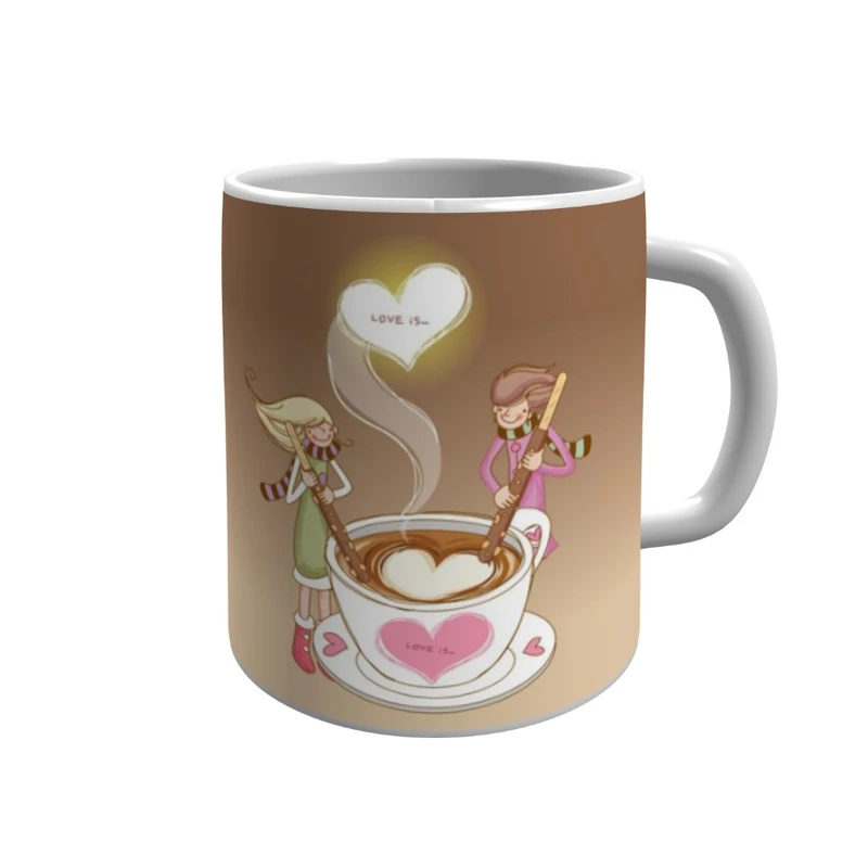 ماگ پاد آفرین مدل فنجان قهوه 6