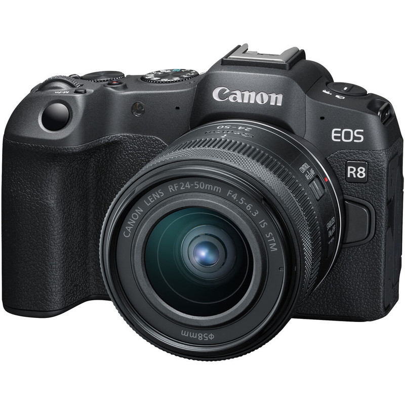 دوربین دیجیتال بدون آینه کانن مدل EOS R8 RF 24-50mm F4.5-6.3 IS STM
