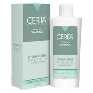 شامپو تقویت کننده و ضد ریزش مو سریتا مدل جوانه گندم حجم 200 میلی لیتر