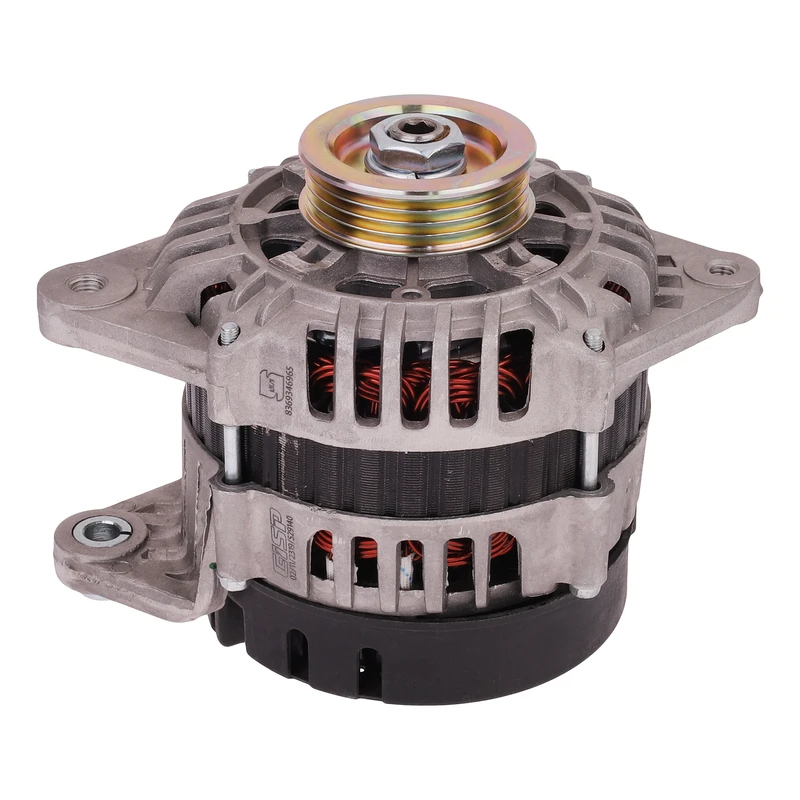 دینام جی ای اس پی کد 529140 مدل 90 آمپر 4 شیار استاتور 6 سیم مناسب برای تیبا و تیبا 2