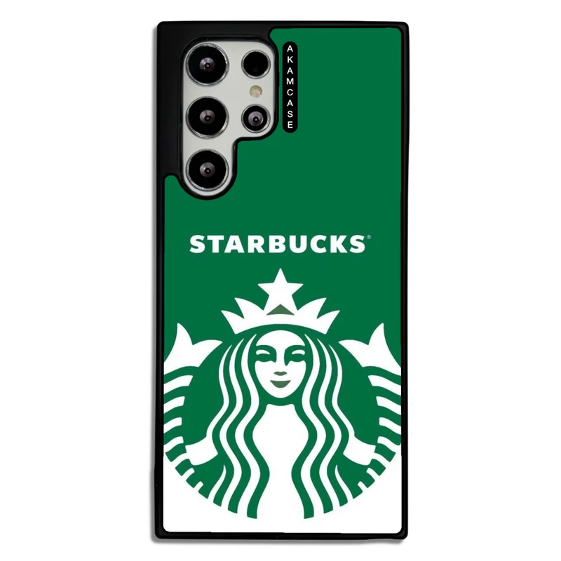 کاور آکام مدل AMCWSGS22U-STARBUCKS4 مناسب برای گوشی موبایل سامسونگ Galaxy S22 Ultra