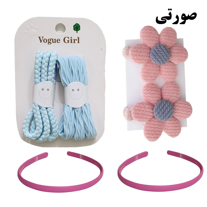 ست کش و گیره و تل مو زنانه 4