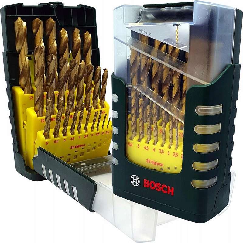 مته فلز بوش مدل 25tig/pc مجموعه 25 عددی