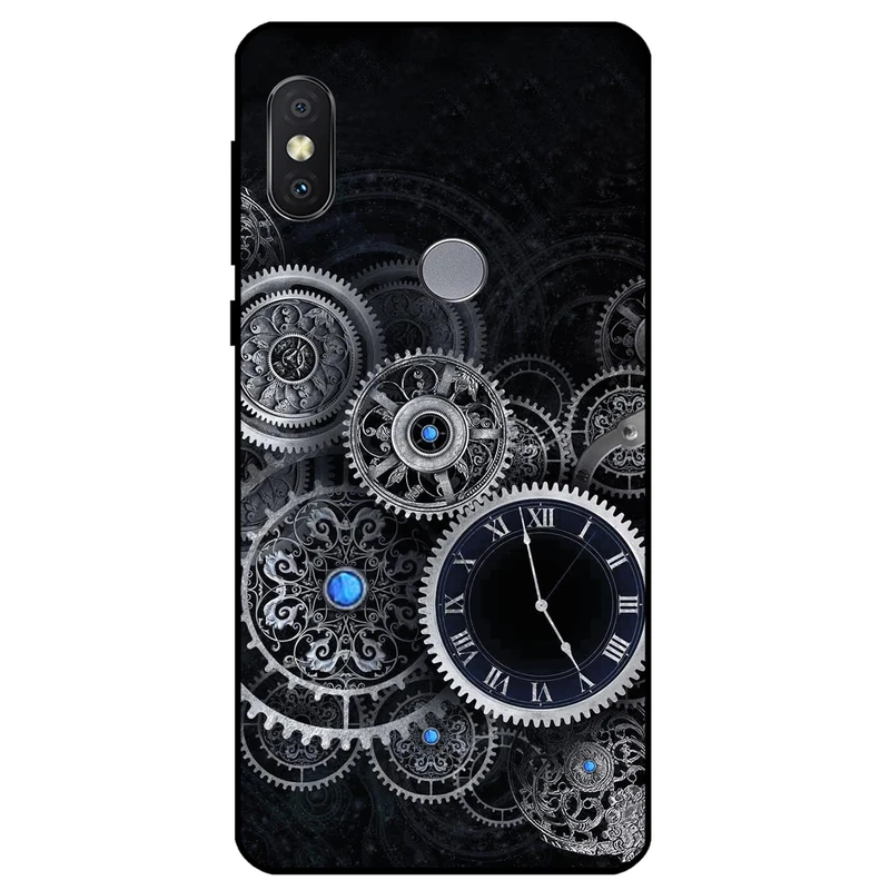 کاور مگافون طرح ساعت مدل 8161 مناسب برای گوشی موبایل شیائومی Redmi Note 5 / Note 5 Pro