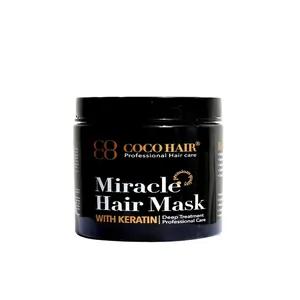 ماسک مو ترمیم کننده کوکوهیر مدل Miracle مناسب برای موهای خشک و آسیب دیده حجم 500 میلی لیتر