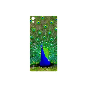 MAHOOT Peacock Cover Sticker for Huawei Ascend P7