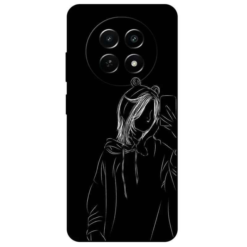 کاور مگافون طرح دخترانه مدل 1841 مناسب برای گوشی موبایل ریلمی 12 / 12x   