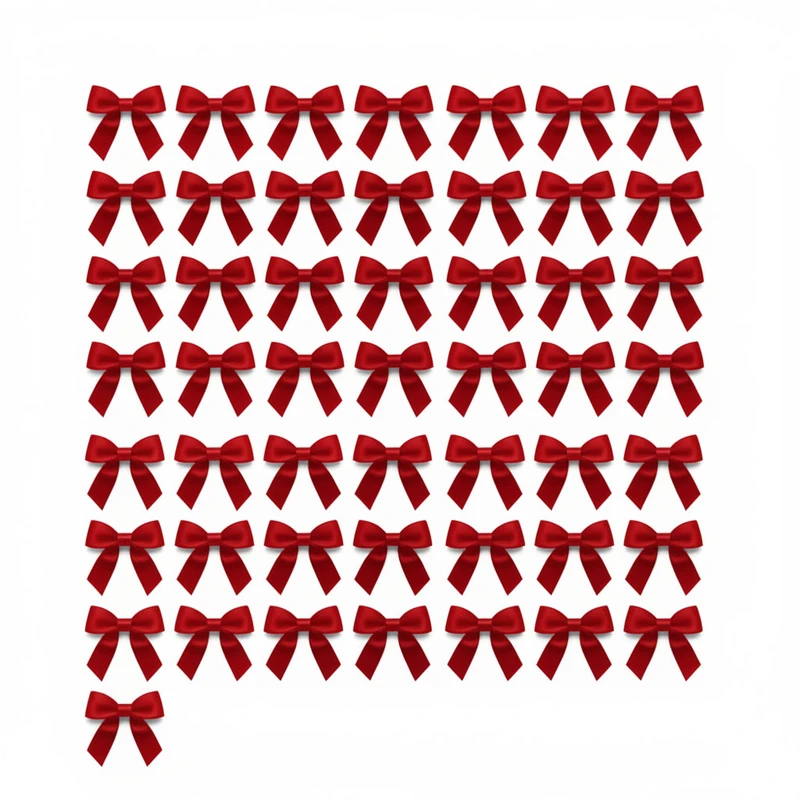 روبان مدل پاپیون بسته 50 عددی