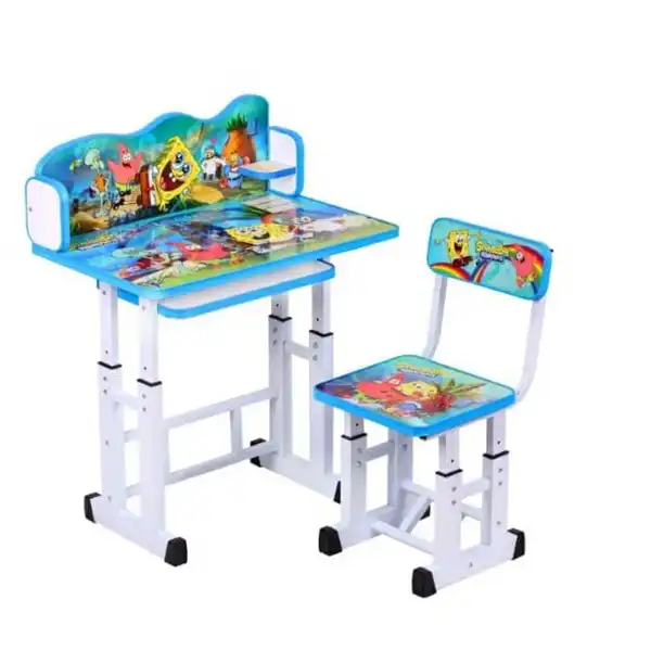 ست میز و صندلی تحریر کیدکو مدل باب اسفنجی