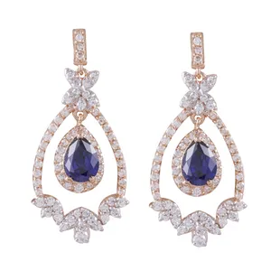 گوشواره طلا 18 عیار زنانه مدل 30640