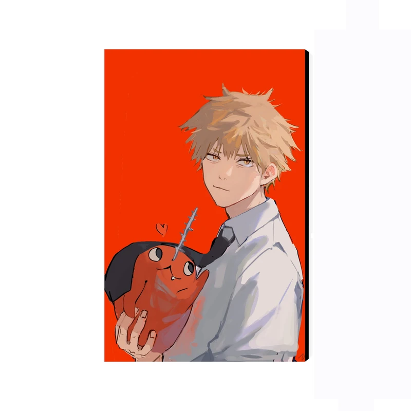 تابلو شاسی عرش مدل انیمه مرد اره ای Chainsaw Man کد As2211