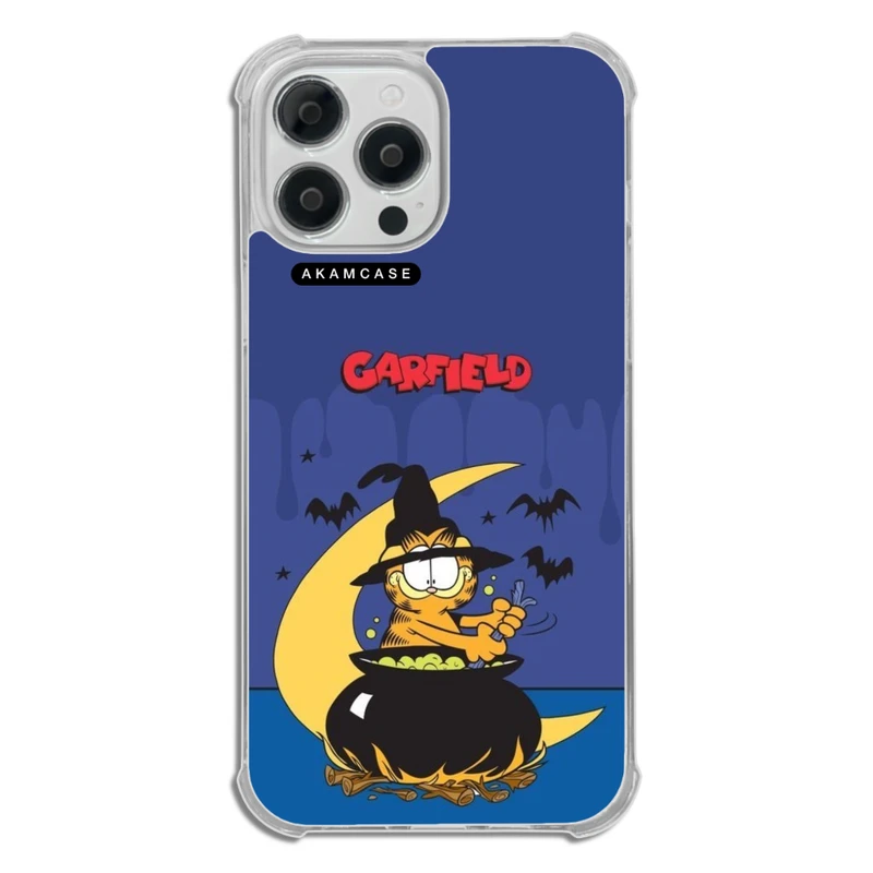 کاور آکام مدل AMC-WTA13PROMAX-GARFIELD1 مناسب برای گوشی موبایل اپل iPhone 13 Pro Max