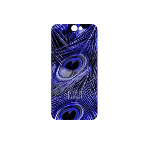 MAHOOT Purple Feather Cover Sticker for HTC One A9