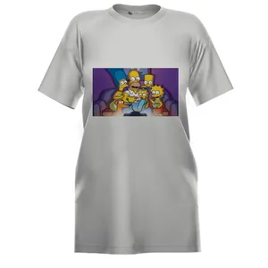 تی شرت لانگ آستین کوتاه  زنانه مدل سیمپسون