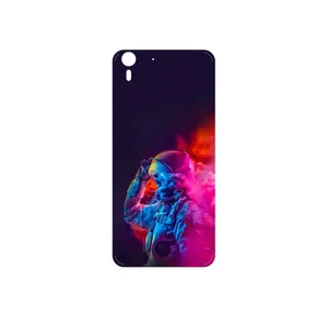 MAHOOT Smoke Rainbow Digital Art 1 Cover Sticker for HTC Desire Eye
