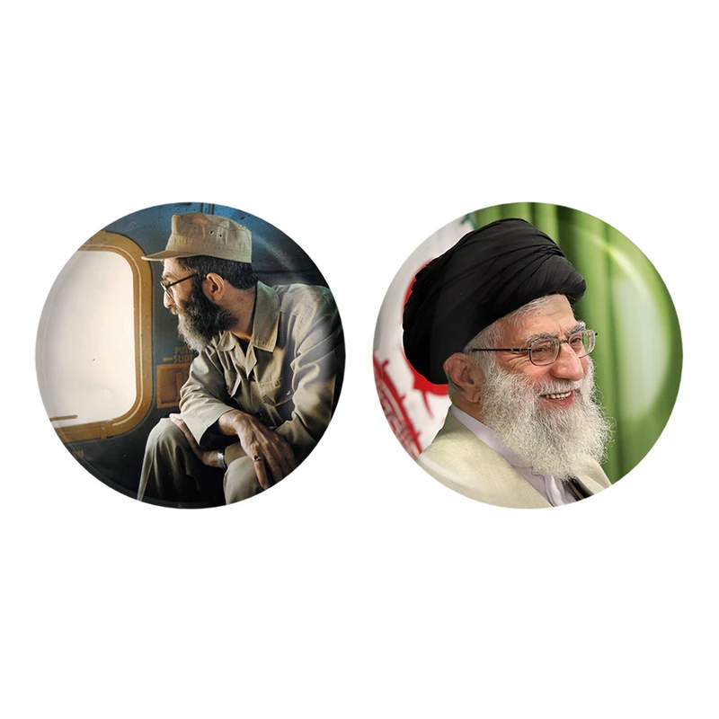 مگنت خندالو طرح رهبر کد 25722570 مجموعه 2 عددی