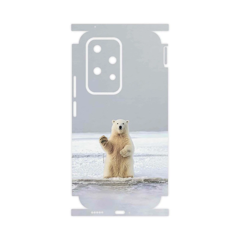 برچسب پوششی ماهوت مدل Polar_bear-FullSkin مناسب برای گوشی موبایل آنر 200 Lite