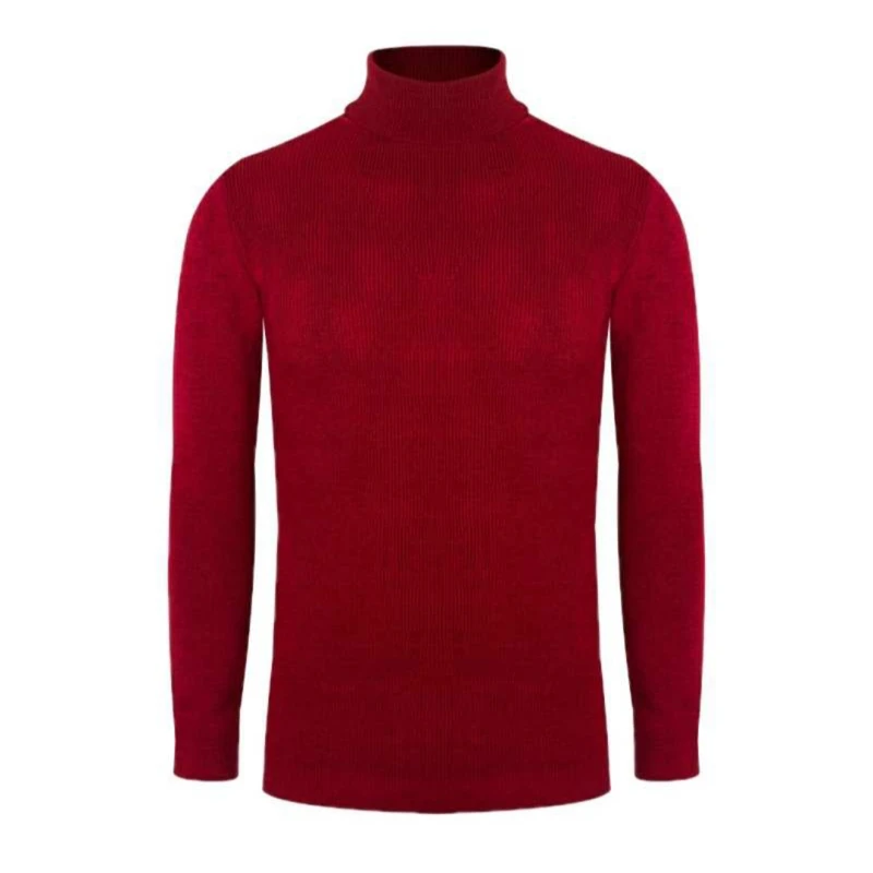 پلیور یقه اسکی مردانه مدل  اندامی
