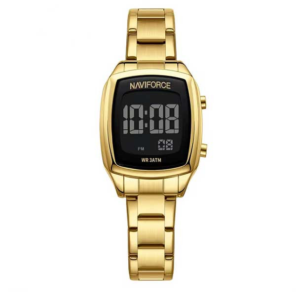 ساعت مچی دیجیتال زنانه نیوی فورس مدل NF 5047 GG