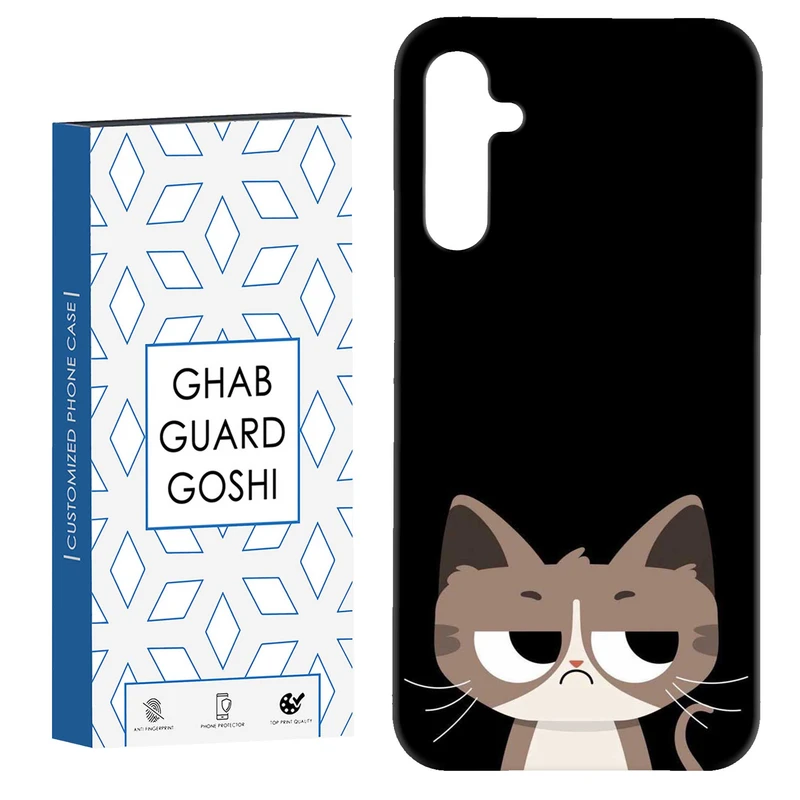 کاور قاب گارد گوشی طرح گربه کد Dimo-886 مناسب برای گوشی موبایل سامسونگ Galaxy A54