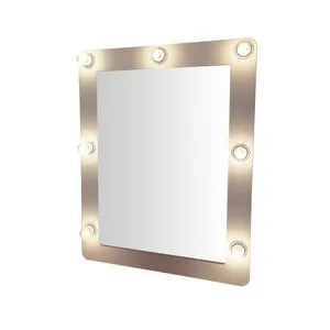 آینه رومیزی مدل لامپی