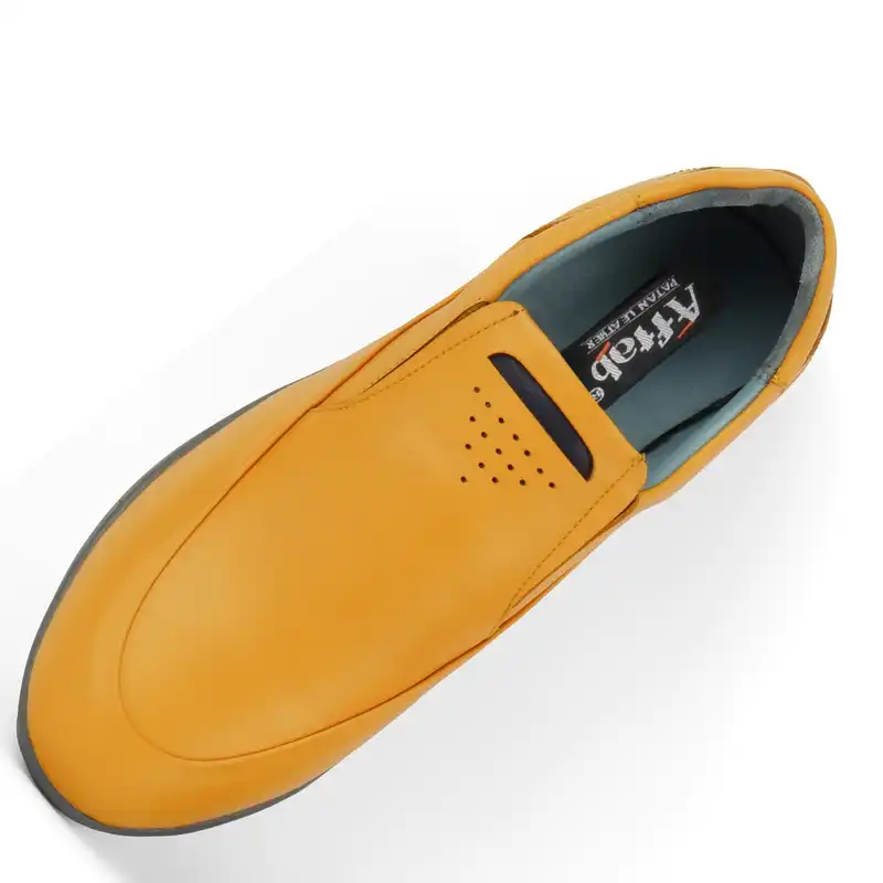 کفش روزمره زنانه پاتن چرم آفتاب مدل D77