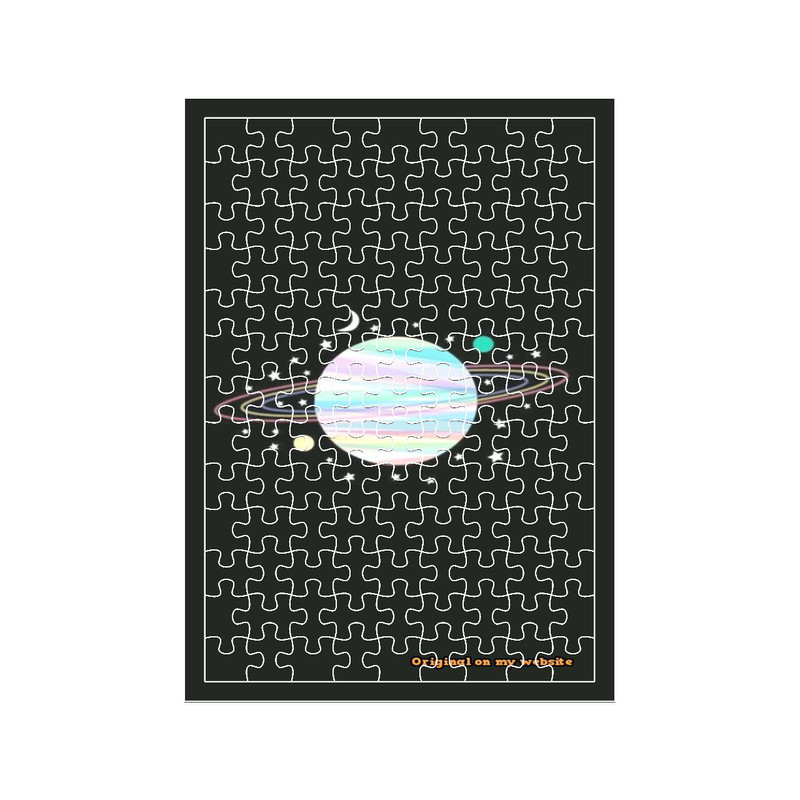 پازل 117 تکه مدل سیاره کد 444