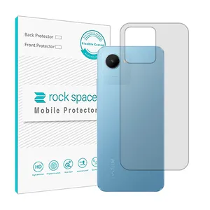 Rock space HyGEL model Transparent back protector for Realme C30s mobile phone