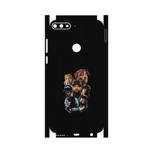 MAHOOT Great Rappers Digital Art-FullSkin Cover Sticker for Huawei Y7 Prime 2018