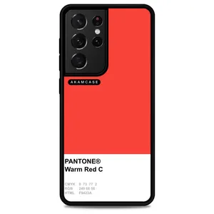 AKAM AMC-WSGS21U-PANTONE-23 Cover For Samsung Galaxy S21 Ultra