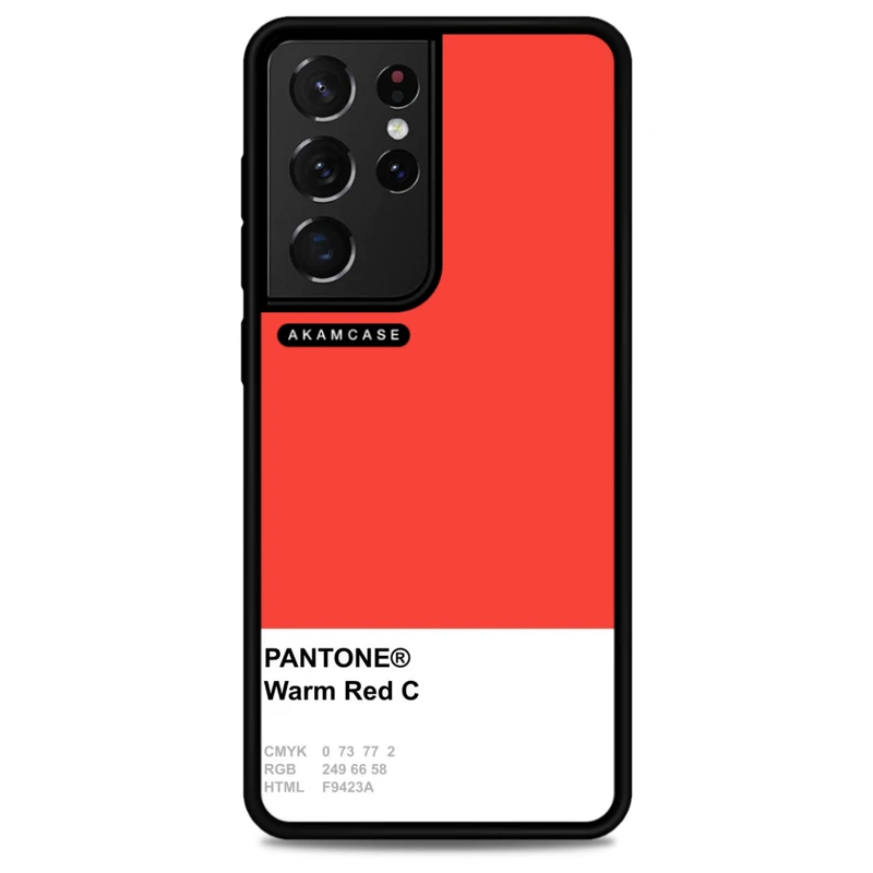 کاور آکام مدل AMC-WSGS21U-PANTONE-23 مناسب برای گوشی موبایل سامسونگ Galaxy S21 Ultra