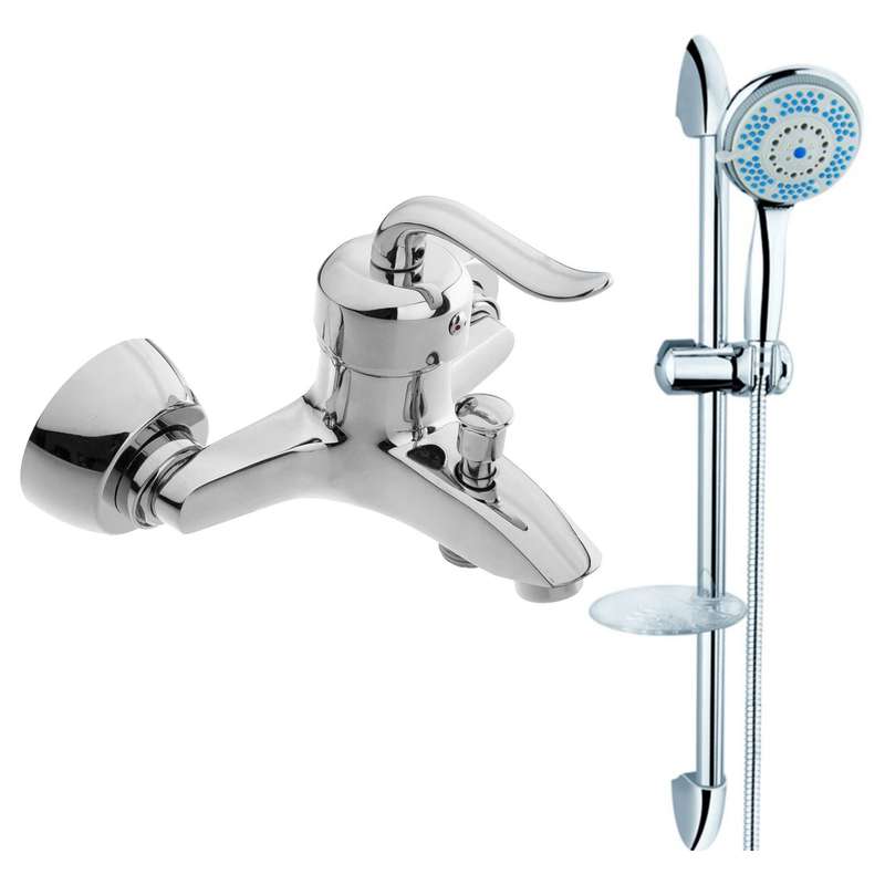 شیر حمام مدل لاروس به همراه علم دوش حمام