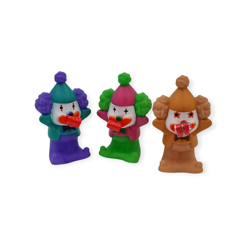 جغجغه مدل دلقک سوتی بسته 3 عددی
