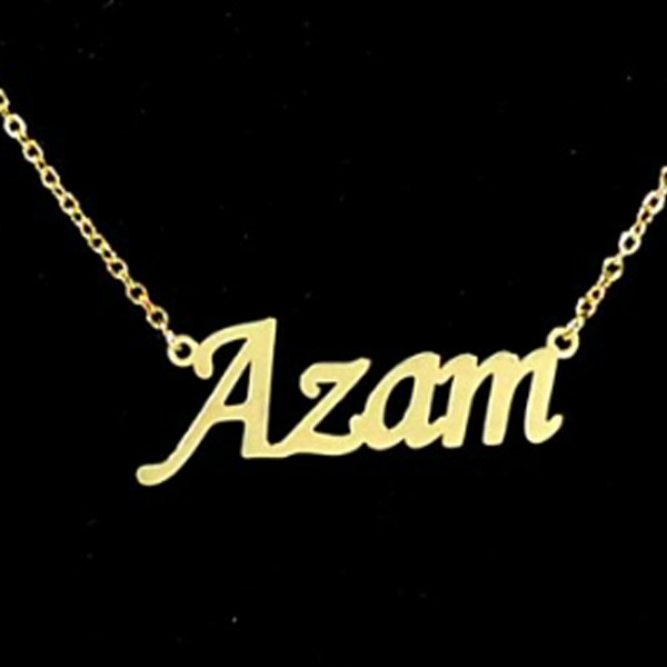 گردنبند نقره زنانه آی جواهر مدل اعظم کد N644