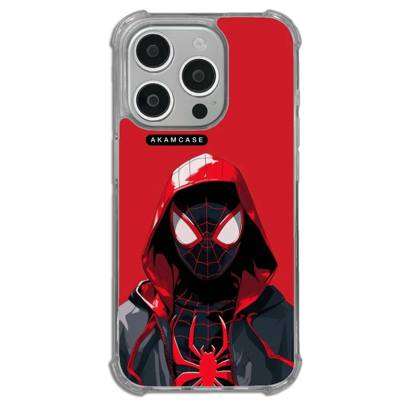 کاور آکام مدل AMCWTA15PRO-SPIDERMAN10 مناسب برای گوشی موبایل اپل iPhone 15 Pro