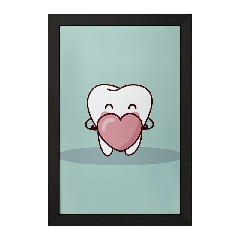 تابلو خندالو مدل دندان و دندان پزشکی کودکانه کد 36769