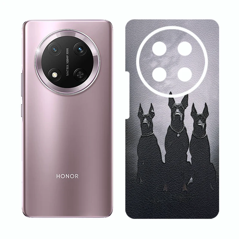 برچسب پوششی ریمکس مدل Cover طرح دوبرمن مناسب برای گوشی موبایل آنر X9c