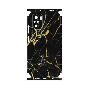 MAHOOT Graphite_Gold_Marble-FullSkin Cover Sticker for Xiaomi Poco M5s
