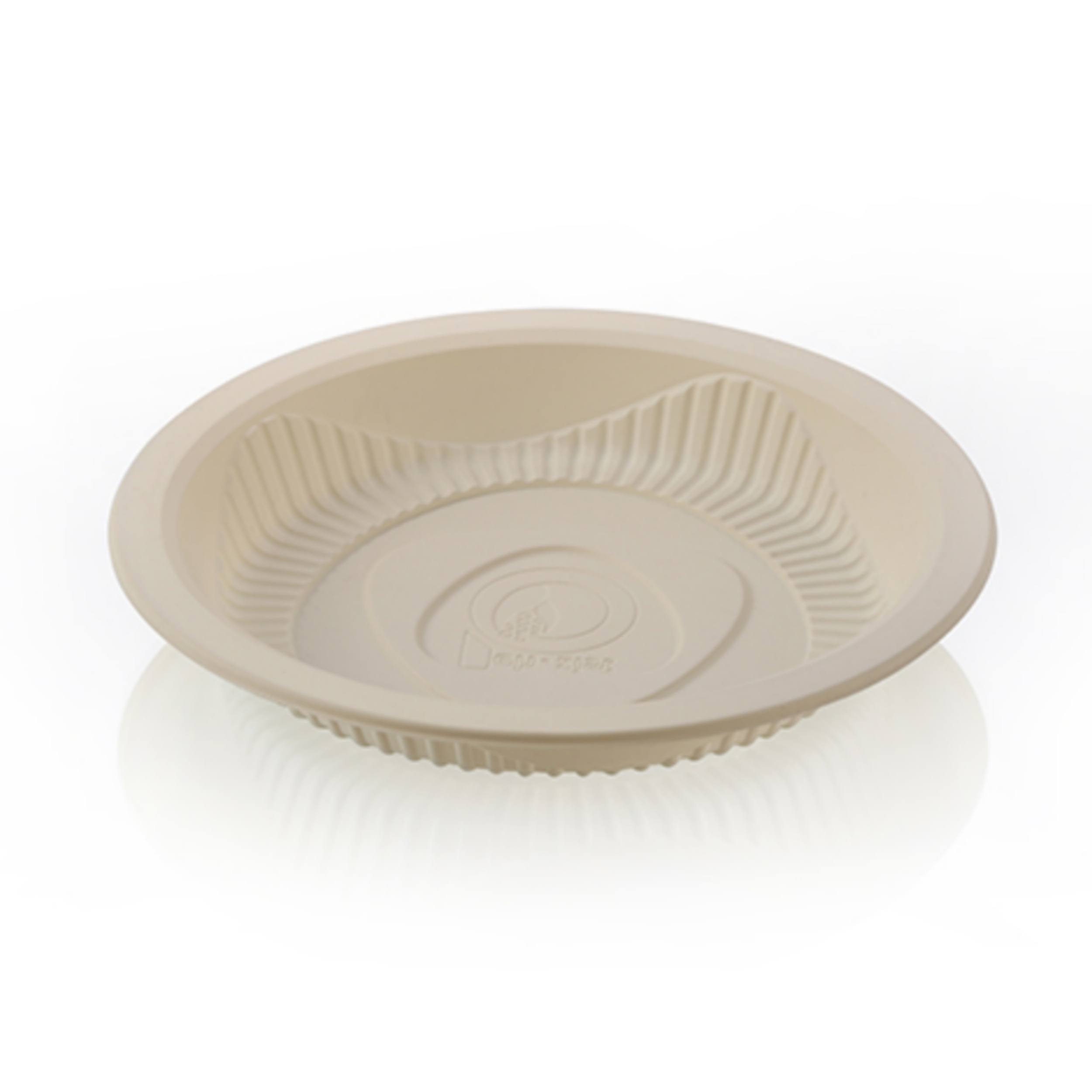 بشقاب یکبار مصرف بهزیست مدل گیاهی مجموعه 20 عددی