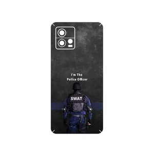 MAHOOT Police Officer Cover Sticker for Motorola Moto G72