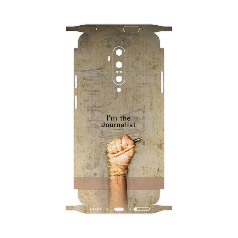 برچسب پوششی ماهوت مدل Journalist-FullSkin مناسب برای گوشی موبایل وان پلاس 7T Pro