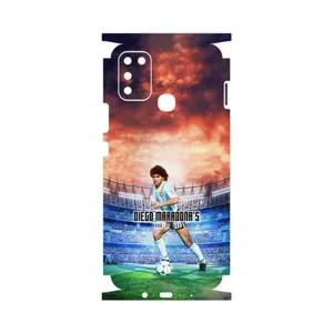 MAHOOT Diego Maradona-FullSkin Cover Sticker for Infinix Hot 10 Play
